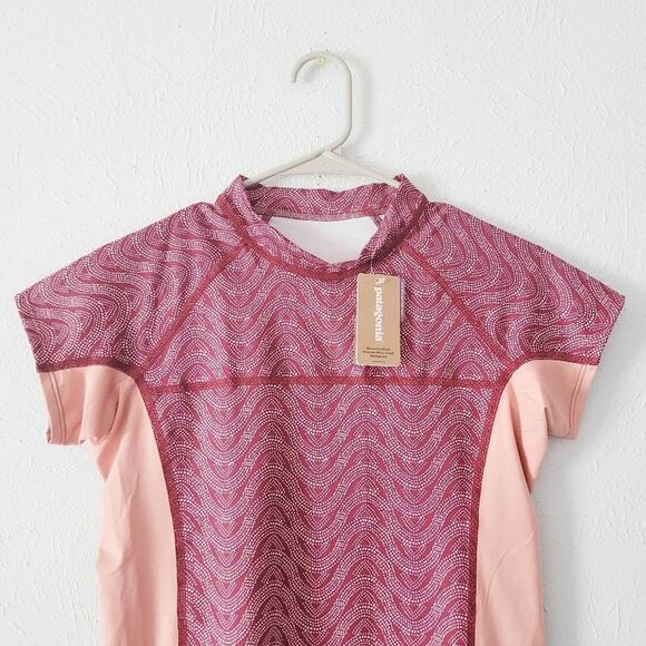 Patagonia Short Sleeved Micro Swell Rashgard - Picture 3 of 7